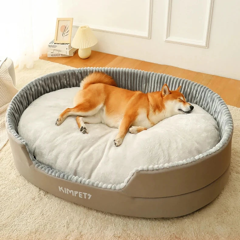 Plush Kennel Bed