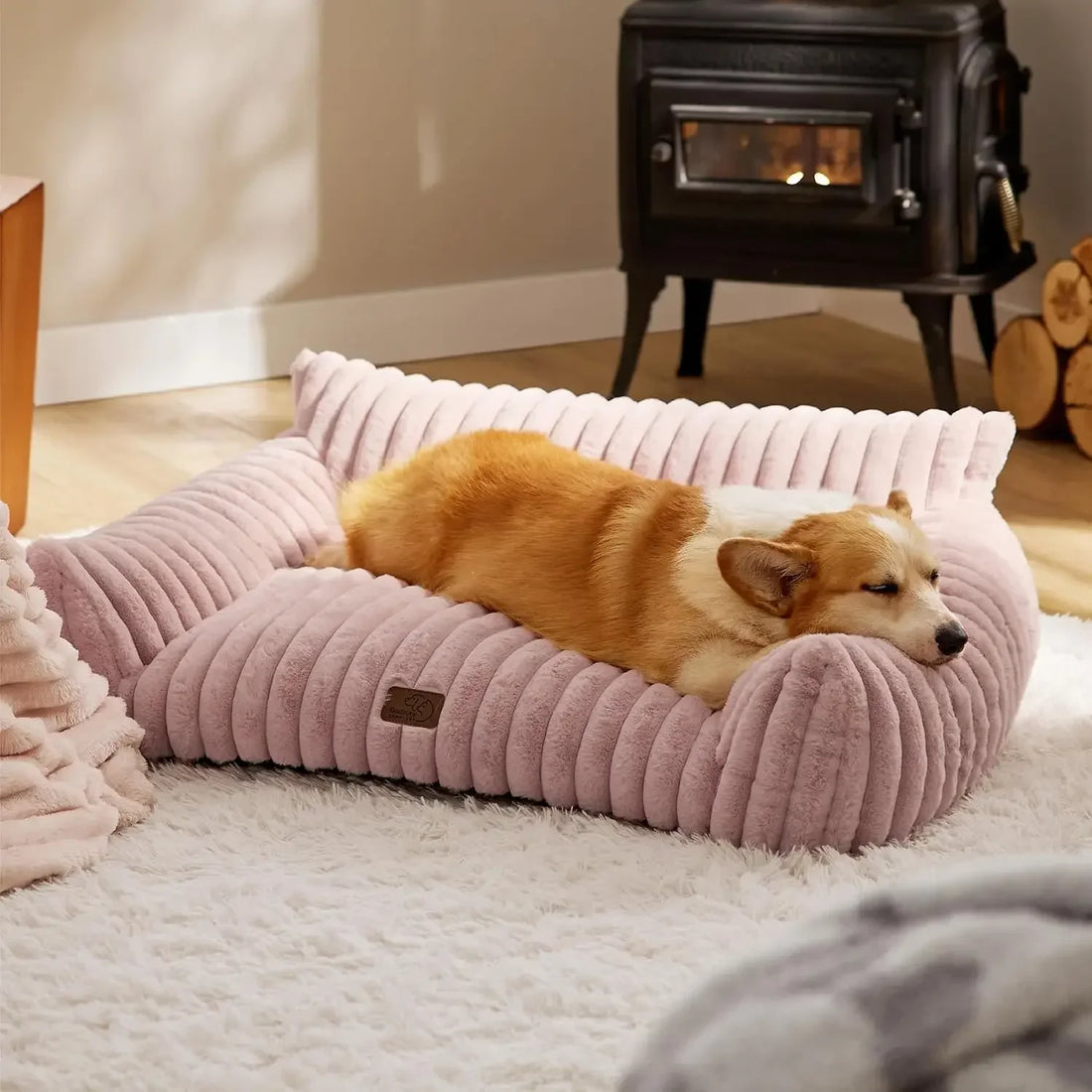 Premium Plush Pet Sofa