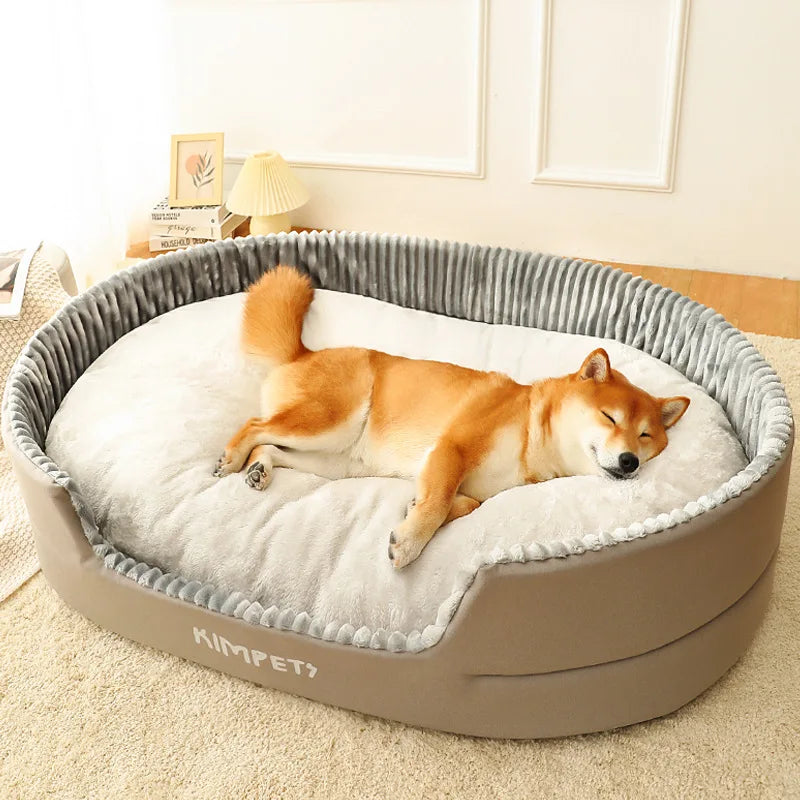 Plush Kennel Bed