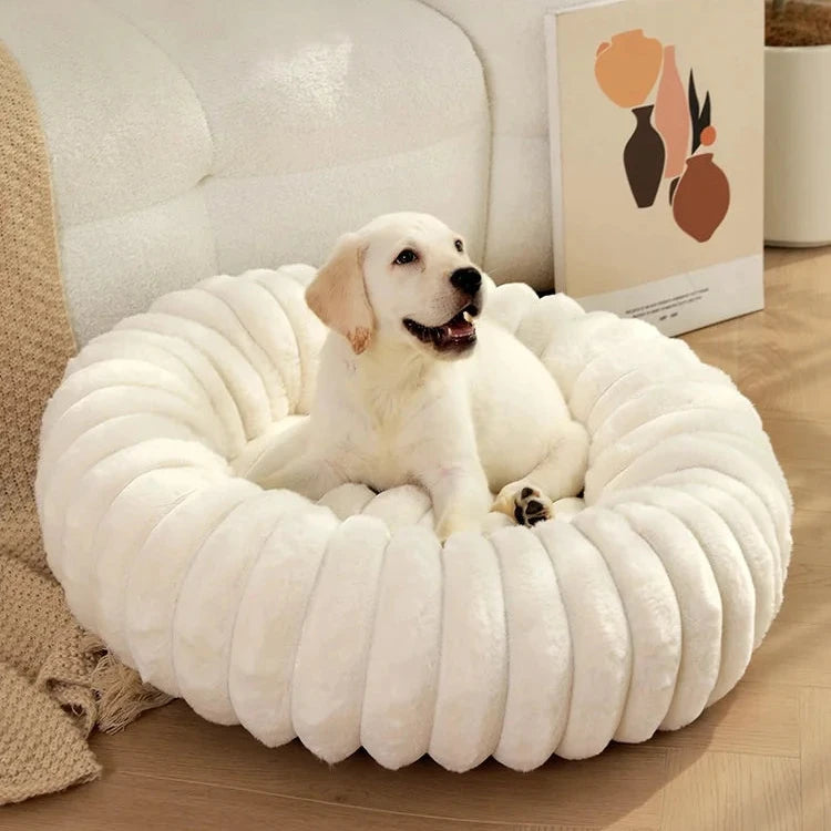 Rabbit Fur Pet Nest Bed